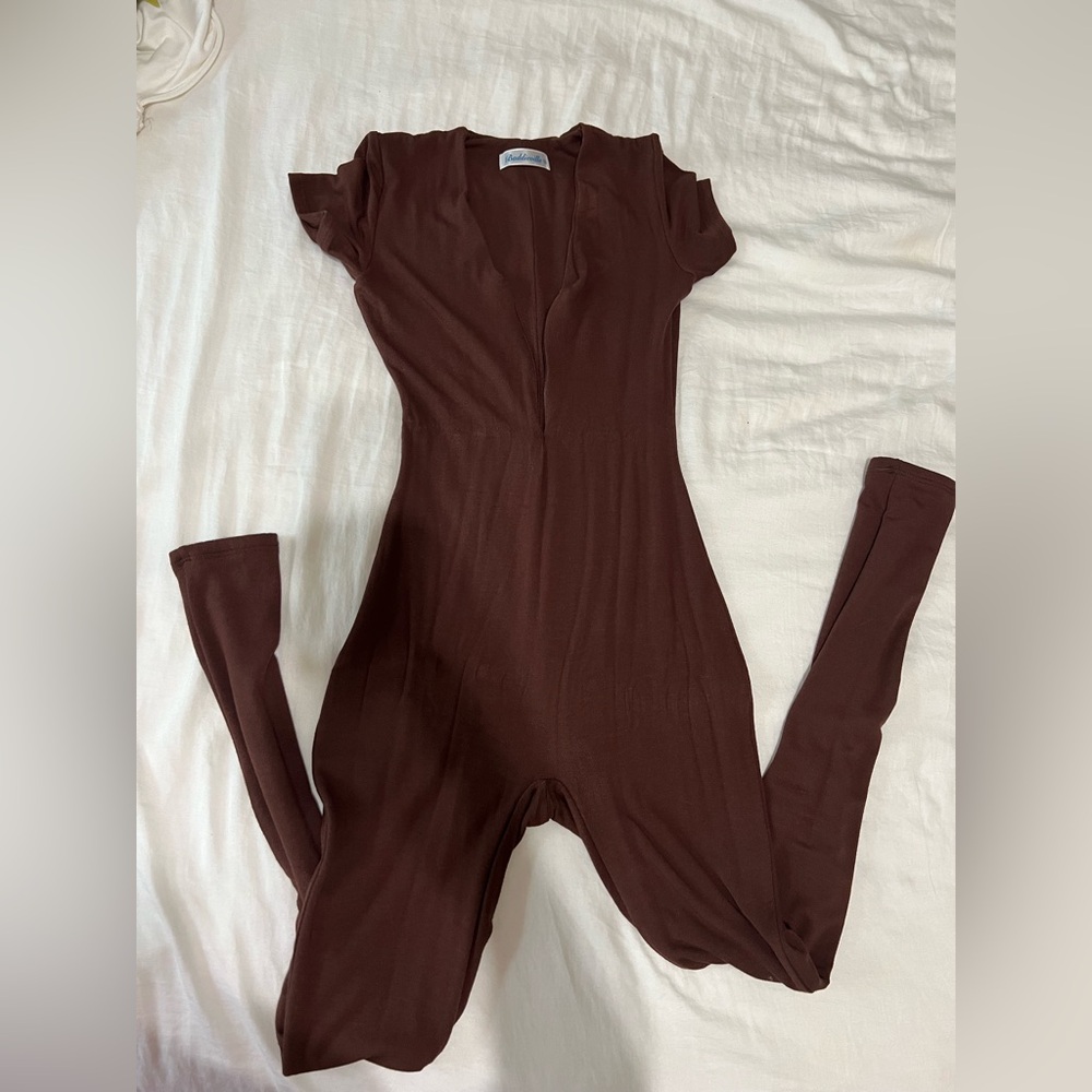 Brown Jumpsuit